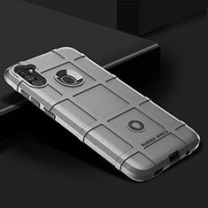 Ultra-thin Silicone Gel Soft Case 360 Degrees Cover J02S for Samsung Galaxy M11 Gray