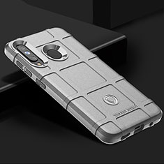 Ultra-thin Silicone Gel Soft Case 360 Degrees Cover J02S for Samsung Galaxy M40 Gray