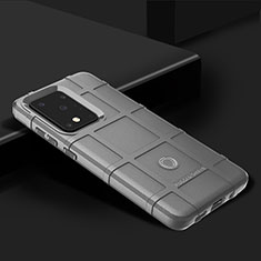 Ultra-thin Silicone Gel Soft Case 360 Degrees Cover J02S for Samsung Galaxy S20 Ultra 5G Gray