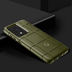 Ultra-thin Silicone Gel Soft Case 360 Degrees Cover J02S for Samsung Galaxy S20 Ultra 5G Green
