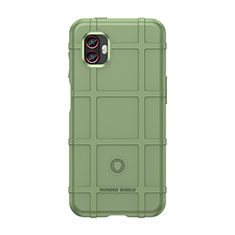 Ultra-thin Silicone Gel Soft Case 360 Degrees Cover J02S for Samsung Galaxy Xcover Pro 2 5G Green