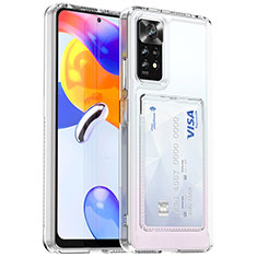 Ultra-thin Silicone Gel Soft Case 360 Degrees Cover J02S for Xiaomi Redmi Note 11 Pro+ Plus 5G Clear
