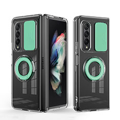 Ultra-thin Silicone Gel Soft Case 360 Degrees Cover MJ1 for Samsung Galaxy Z Fold3 5G Matcha Green