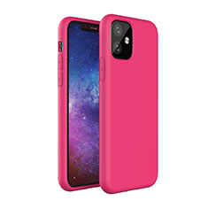 Ultra-thin Silicone Gel Soft Case 360 Degrees Cover S01 for Apple iPhone 11 Red