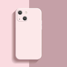 Ultra-thin Silicone Gel Soft Case 360 Degrees Cover S01 for Apple iPhone 14 Pink