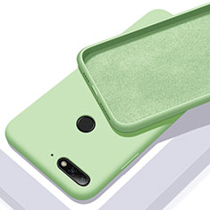 Ultra-thin Silicone Gel Soft Case 360 Degrees Cover S01 for Huawei Enjoy 8e Green