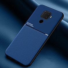 Ultra-thin Silicone Gel Soft Case 360 Degrees Cover S01 for Huawei Mate 30 Lite Blue