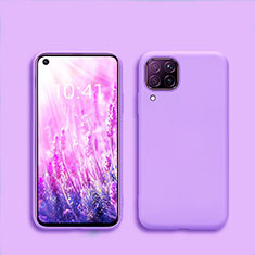 Ultra-thin Silicone Gel Soft Case 360 Degrees Cover S01 for Huawei Nova 6 SE Purple