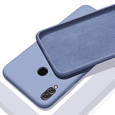 Ultra-thin Silicone Gel Soft Case 360 Degrees Cover S01 for Huawei P Smart Z Gray