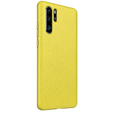 Ultra-thin Silicone Gel Soft Case 360 Degrees Cover S01 for Huawei P30 Pro New Edition Yellow