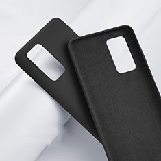 Ultra-thin Silicone Gel Soft Case 360 Degrees Cover S01 for Huawei P40 Black