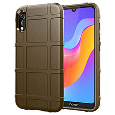 Ultra-thin Silicone Gel Soft Case 360 Degrees Cover S01 for Huawei Y6 Pro (2019) Brown