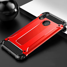 Ultra-thin Silicone Gel Soft Case 360 Degrees Cover S01 for Huawei Y9 (2019) Red