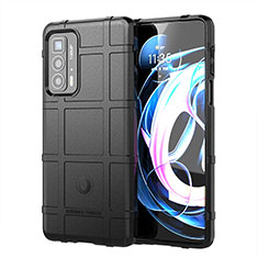 Ultra-thin Silicone Gel Soft Case 360 Degrees Cover S01 for Motorola Moto Edge S Pro 5G Black