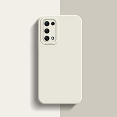 Ultra-thin Silicone Gel Soft Case 360 Degrees Cover S01 for OnePlus Nord N200 5G White