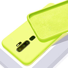 Ultra-thin Silicone Gel Soft Case 360 Degrees Cover S01 for Oppo A11 Yellow