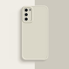 Ultra-thin Silicone Gel Soft Case 360 Degrees Cover S01 for Oppo A53s 5G White