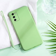 Ultra-thin Silicone Gel Soft Case 360 Degrees Cover S01 for Oppo A55S 5G Green