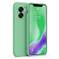 Ultra-thin Silicone Gel Soft Case 360 Degrees Cover S01 for Oppo A57 5G Green