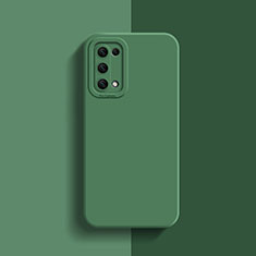 Ultra-thin Silicone Gel Soft Case 360 Degrees Cover S01 for Oppo A74 5G Green