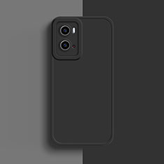 Ultra-thin Silicone Gel Soft Case 360 Degrees Cover S01 for Oppo A76 Black