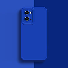 Ultra-thin Silicone Gel Soft Case 360 Degrees Cover S01 for Oppo A76 Blue