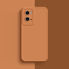 Ultra-thin Silicone Gel Soft Case 360 Degrees Cover S01 for Oppo A76 Orange