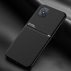 Ultra-thin Silicone Gel Soft Case 360 Degrees Cover S01 for Oppo A92s 5G Black