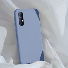 Ultra-thin Silicone Gel Soft Case 360 Degrees Cover S01 for Oppo Find X2 Neo Gray
