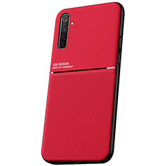 Ultra-thin Silicone Gel Soft Case 360 Degrees Cover S01 for Oppo K5 Red