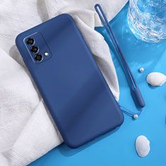 Ultra-thin Silicone Gel Soft Case 360 Degrees Cover S01 for Oppo K9 5G Blue
