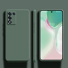 Ultra-thin Silicone Gel Soft Case 360 Degrees Cover S01 for Oppo K9S 5G Midnight Green