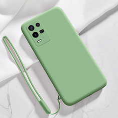 Ultra-thin Silicone Gel Soft Case 360 Degrees Cover S01 for Oppo K9X 5G Matcha Green