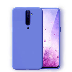 Ultra-thin Silicone Gel Soft Case 360 Degrees Cover S01 for Oppo Reno2 Blue