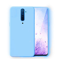 Ultra-thin Silicone Gel Soft Case 360 Degrees Cover S01 for Oppo Reno2 Sky Blue