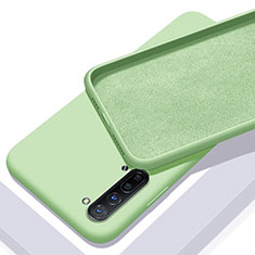 Ultra-thin Silicone Gel Soft Case 360 Degrees Cover S01 for Oppo Reno3 Green