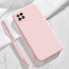 Ultra-thin Silicone Gel Soft Case 360 Degrees Cover S01 for Oppo Reno4 SE 5G Pink