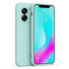 Ultra-thin Silicone Gel Soft Case 360 Degrees Cover S01 for Realme V23 5G Mint Blue