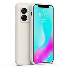 Ultra-thin Silicone Gel Soft Case 360 Degrees Cover S01 for Realme V23 5G White