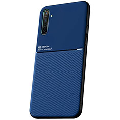 Ultra-thin Silicone Gel Soft Case 360 Degrees Cover S01 for Realme X2 Blue