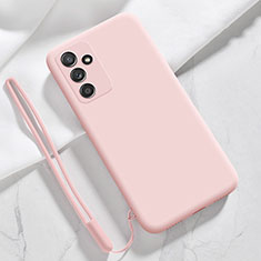 Ultra-thin Silicone Gel Soft Case 360 Degrees Cover S01 for Samsung Galaxy A14 5G Pink