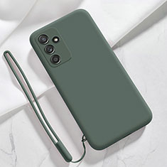 Ultra-thin Silicone Gel Soft Case 360 Degrees Cover S01 for Samsung Galaxy F13 4G Midnight Green