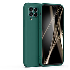 Ultra-thin Silicone Gel Soft Case 360 Degrees Cover S01 for Samsung Galaxy F22 4G Midnight Green