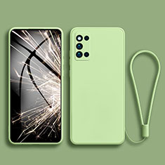 Ultra-thin Silicone Gel Soft Case 360 Degrees Cover S01 for Samsung Galaxy F52 5G Matcha Green