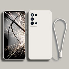 Ultra-thin Silicone Gel Soft Case 360 Degrees Cover S01 for Samsung Galaxy F52 5G White
