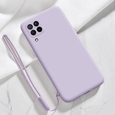 Ultra-thin Silicone Gel Soft Case 360 Degrees Cover S01 for Samsung Galaxy M53 5G Clove Purple