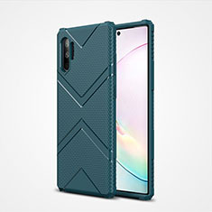 Ultra-thin Silicone Gel Soft Case 360 Degrees Cover S01 for Samsung Galaxy Note 10 Plus 5G Green