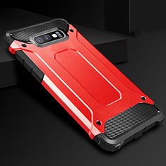 Ultra-thin Silicone Gel Soft Case 360 Degrees Cover S01 for Samsung Galaxy S10e Red