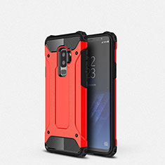 Ultra-thin Silicone Gel Soft Case 360 Degrees Cover S01 for Samsung Galaxy S9 Plus Red