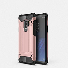 Ultra-thin Silicone Gel Soft Case 360 Degrees Cover S01 for Samsung Galaxy S9 Plus Rose Gold